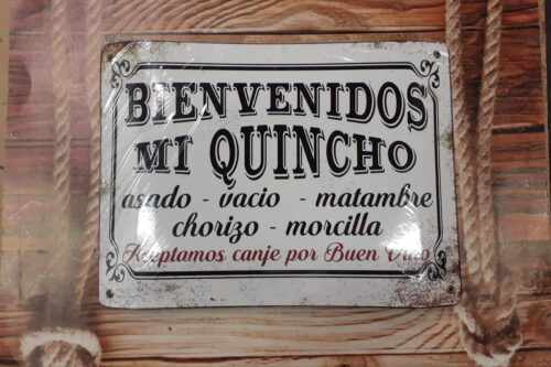 BIENVENIDOS MI QUINCHO MORCILLA