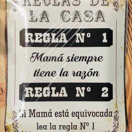REGLAS DE LA CASA 1 Y 2