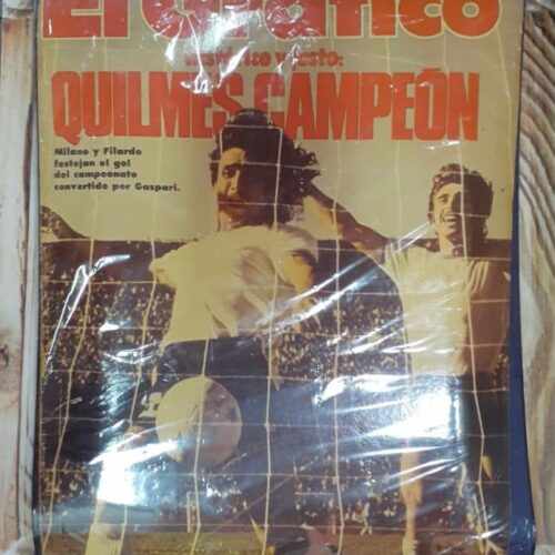 EL GRAFICO QUILMES CAMPEON