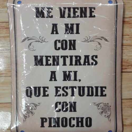 ME VIENE CON MENTIRAS A MI QUE ESTUDIE...