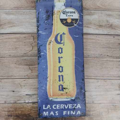 CORONA AZUL Y AMARILLA