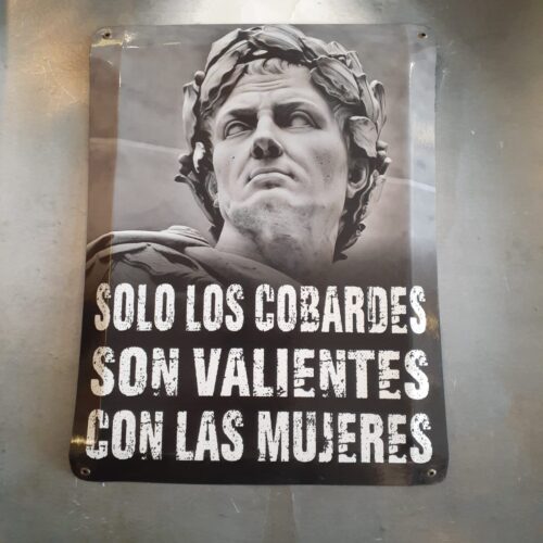 SOLO LOS COBARDES SON VALIENTES......