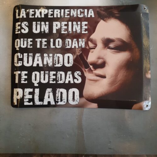 LA EXPERIENCIA ES UN PEINE....
