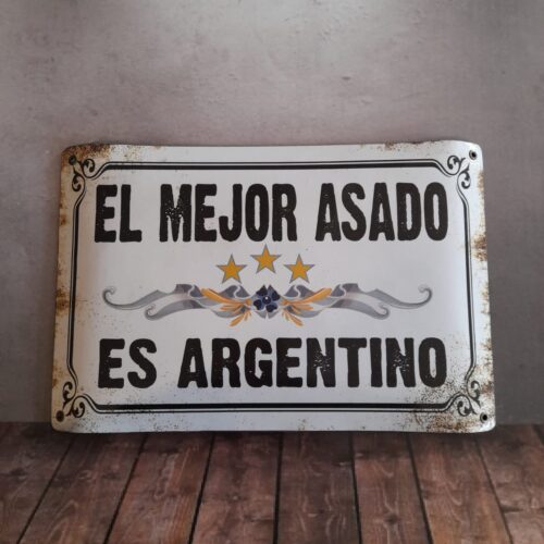 EL MEJOR ASADO ES ARGENTINO