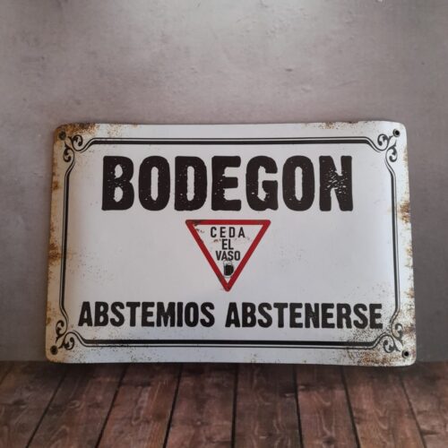 BODEGON ABTEMIOS ABSTENERSE