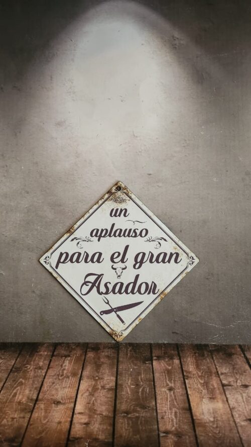 UN APLAUSO PAA EL GRAN ASADOR