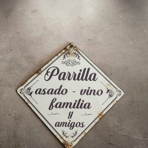 PARRILLA ASADO VINO....