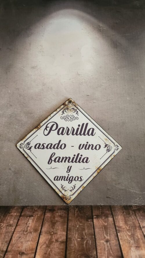 PARRILLA ASADO VINO....