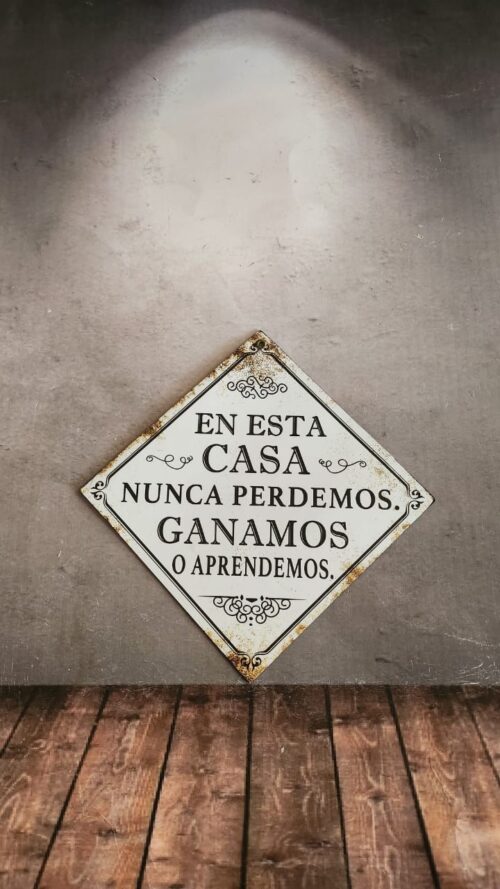 EN ESTA CASA NUNCA PERDEMOS....