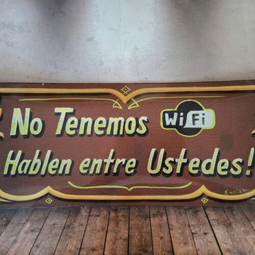 NO TENEMOS WIFI HABLEN ENTRE USTEDES