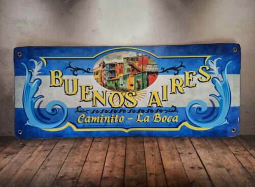 BUENOS AIRES CAMINITO CELESTE