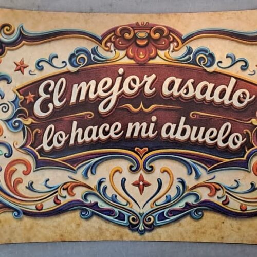 EL MEJOR ASADO LO HACE MI ABUELO