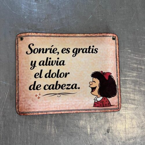 SONRIE, ES GRATIS.......
