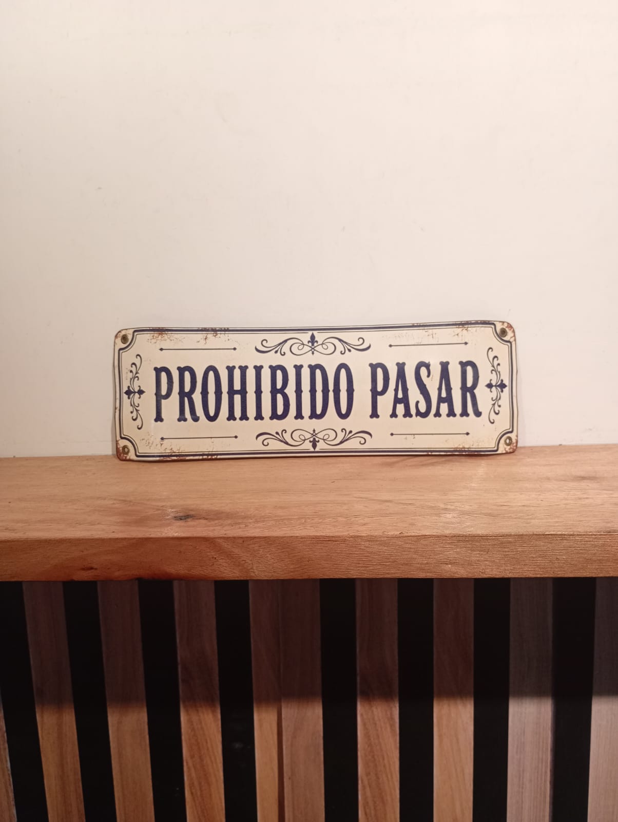 PROHIBIDO PASAS