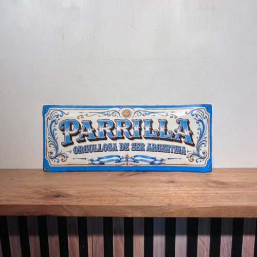 PARRILLA, Orgullosa de ser Argentina