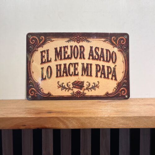 EL MEJOR ASADO LO HACE MI PAPÁ
